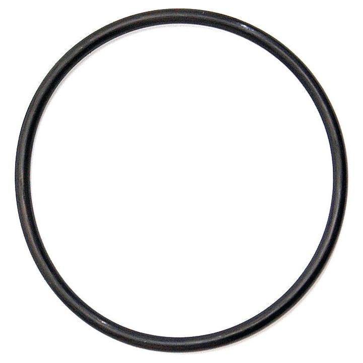A black rubber O Ring, named O'Ring - Inner Axle (Sparex Part No. S.43313), in the shape of a perfect circle on a white background, compatible with Massey Ferguson models and provided by Sparex.