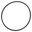 A straightforward black rubber O-ring in a circular shape against a white background, perfect for Massey Ferguson tractor parts from the 2200 Series. This is the AGCO-branded Massey Ferguson - O Ring Pump Mount - 363888X1.