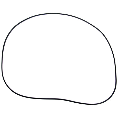 A thin, black, irregularly shaped loop is depicted on a white background, resembling the intricate design found on the O Ring | Sparex Part No. S.59161 from Sparex for a Case IH brake system on a Fiat 115-90.