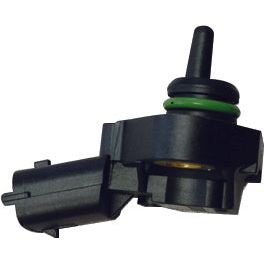 Close-up of a Sparex Oil Pressure Switch (Sparex Part No.S.151226) featuring a black sensor body with a green O-ring and a protruding connector, similar to those used in Case IH machinery.