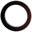 An image of the Sparex black circular Oil Seal (14 x 19 x 2.75mm, Part No. S.4435) with a central hole, commonly used in mechanical and plumbing applications, often found in Ford New Holland machinery.