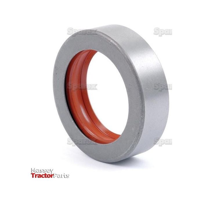 An oil seal with dimensions of 60.94 x 85.81 x 23.82mm, featuring an orange interior that is likely part of an inner halfshaft assembly. The words "Sparex" and "Massey Tractor Parts" are visible in the image, indicating compatibility with Massey Ferguson equipment (Sparex Part No.S.40918).