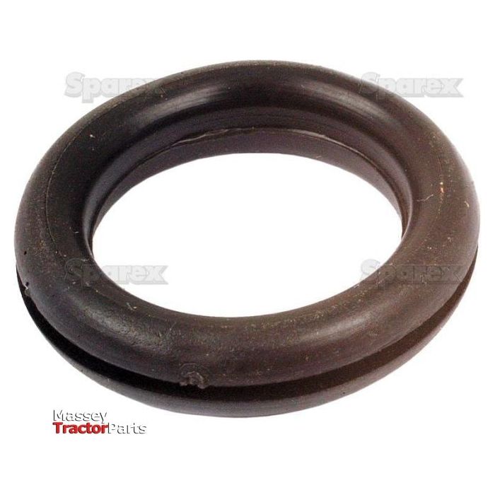 An Open Grommet Ø3/4'' x 1/16'' Groove, branded as Sparex Part No. S.11338, is shown against a white background with "Massey Tractor Parts" and "Spares" watermarks.