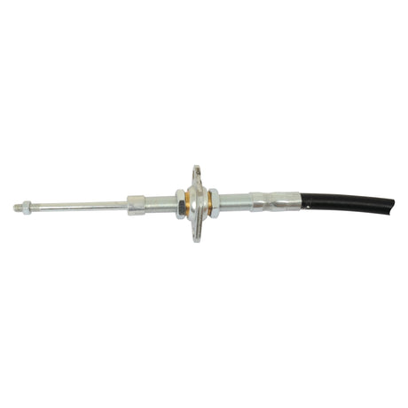 The Sparex PTO Cable (Part No. S.103240), featuring a 1357mm length, a 1128mm outer cable length, metallic fittings, and a central mounting bracket, is designed for flexible mechanical control applications in Fendt FARMER 310 tractors.