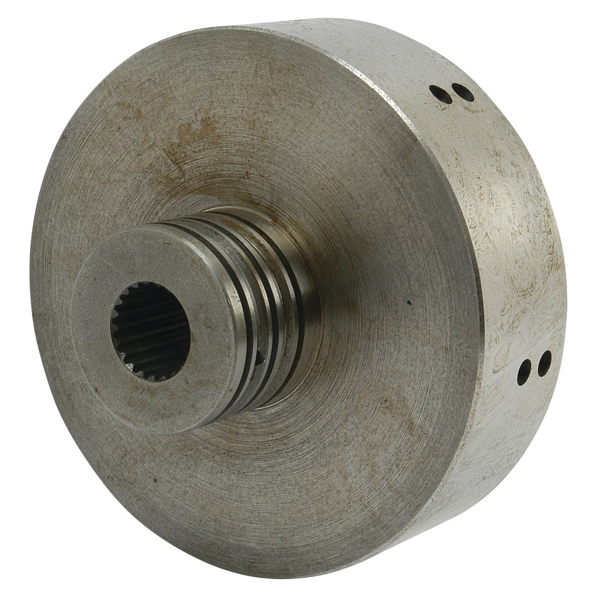 A PTO Clutch Pack, specifically the Sparex Part No.S.66261, featuring a metallic gear component with multiple grooves and holes, is displayed on a white background.