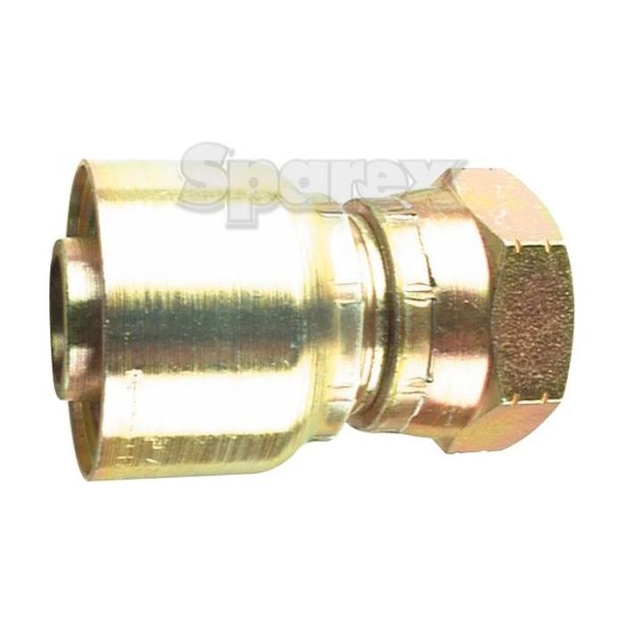 Parker BSP 60° Hose Insert 1/2'' x 3/8'' x 19 TPI; Female Straight Swivel - S.3120608 - Farming Parts