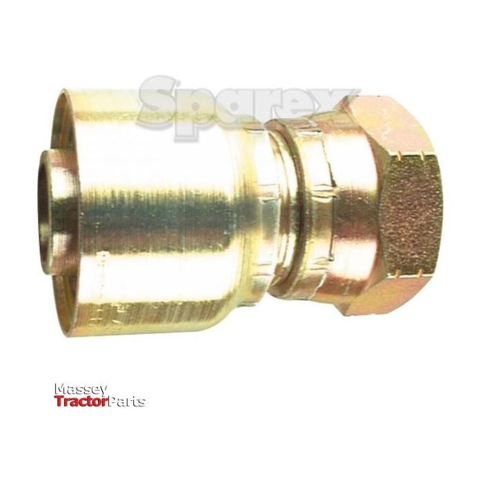 Parker BSP 60° Hose Insert 1/4'' x 1/4'' x 19 TPI; Female Straight Swivel - S.3120404 - Farming Parts