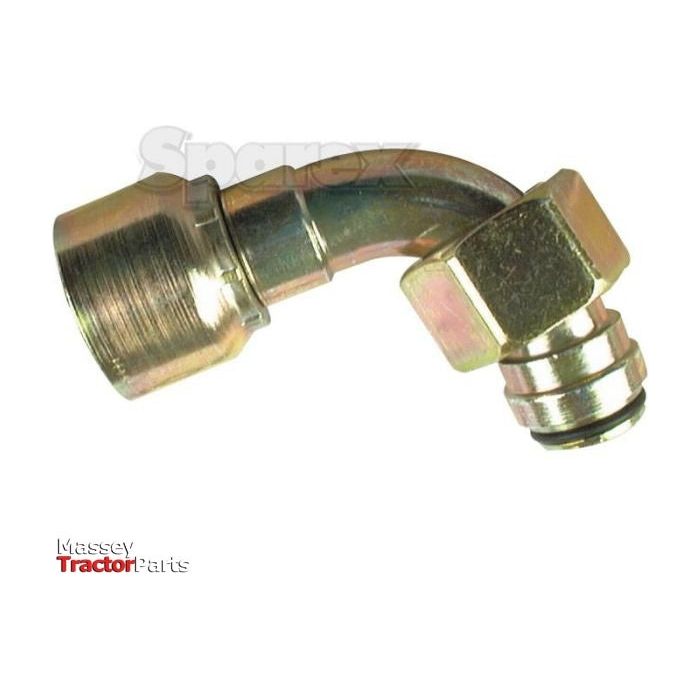 Parker Metric  Hose Insert 1/4'' x M14 x 1.50  Female 90° Swept Swivel Light Series - S.3331404 - Farming Parts