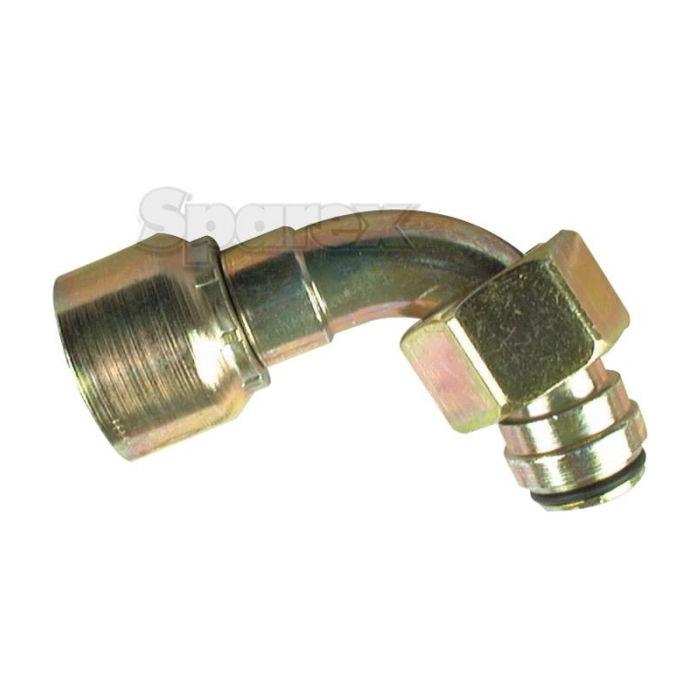 Parker Metric  Hose Insert 5/8'' x M30 x 2.00 (20S) Female 90° Swept Swivel Heavy Series - S.3433010 - Farming Parts