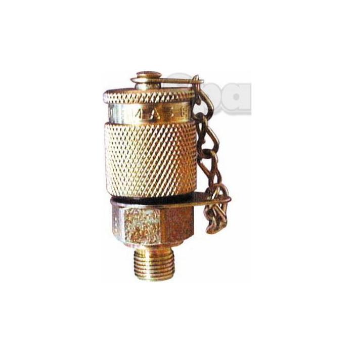 Service Junior Adaptor Pressure Connector Nipple 1/4'' BSP
 - S.53338 - Farming Parts