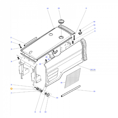 Pawl - 3808232M2 - Massey Tractor Parts