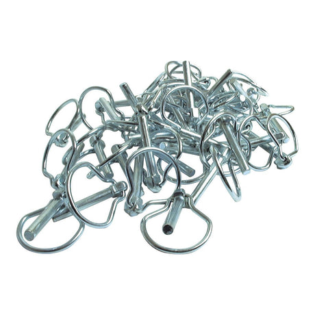 Pear Linch Pin, Pin⌀9mm x 44.5mm (150 pcs. Small Bucket)
 - S.88 - Massey Tractor Parts