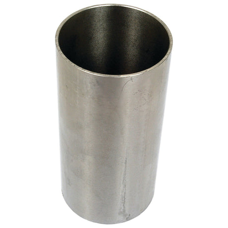 A cylindrical metal pipe with a smooth exterior and open ends, resembling a Sparex Piston Liner (Semi Finished) Part No.S.57504, is shown standing upright.