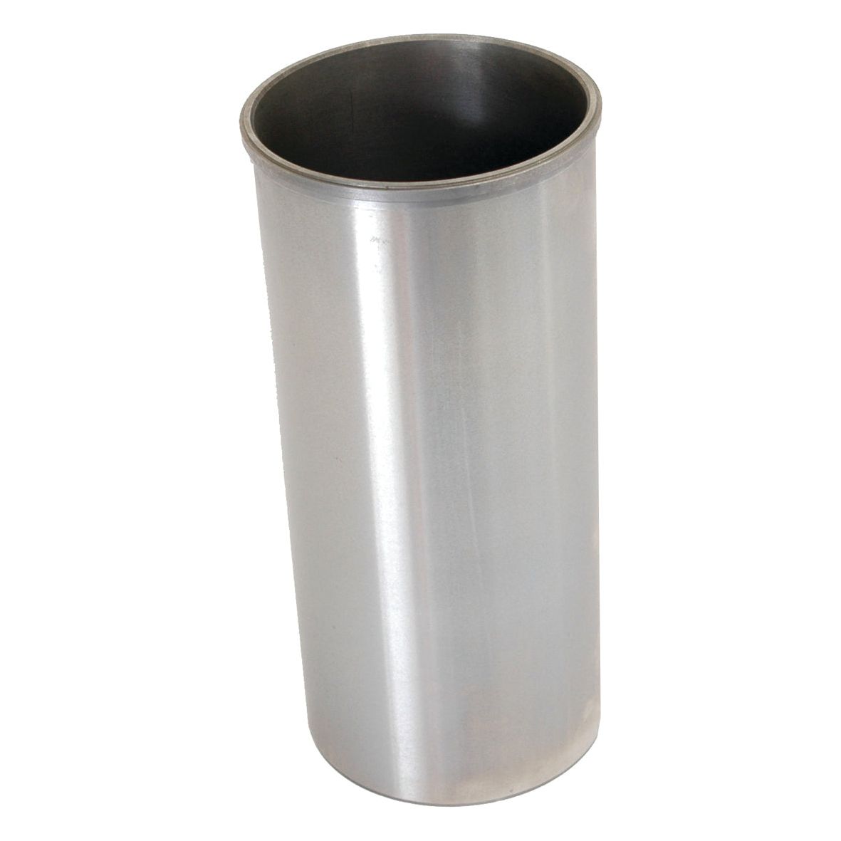 A semi-finished cylindrical metal container with an open top, crafted from shiny stainless steel, and featuring a Piston Liner for added durability. This product is branded by Sparex and recognized as Part No.S.40440.