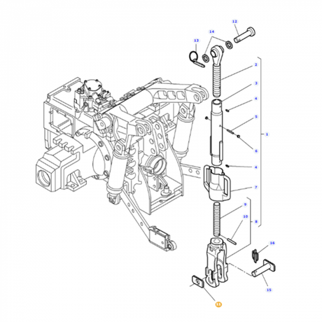 Plate - 4303325M2 - Massey Tractor Parts