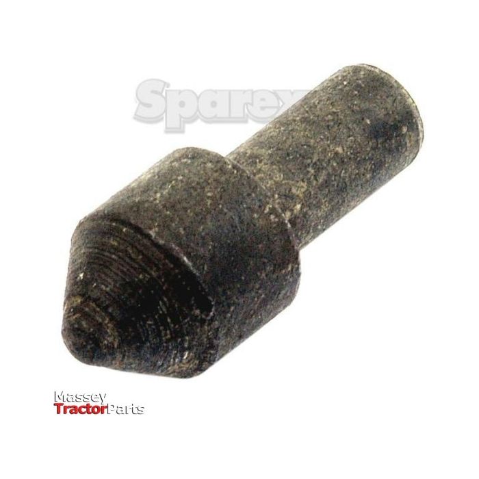 A close-up image of a tractor part, specifically a grey, cylindrical metal piece with a conical end from Sparex, branded as Plunger | Sparex Part No.S.41550, against a plain white background.