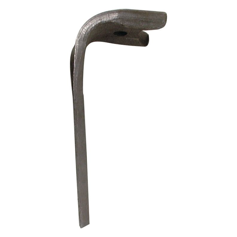 A left-hand Power Harrow Blade measuring 110x25.5x318mm with a 19.5mm hole diameter, ideal for Easy Fit applications or as a Sparex replacement (Part No.S.78193) for Kuhn machinery models 52596510.