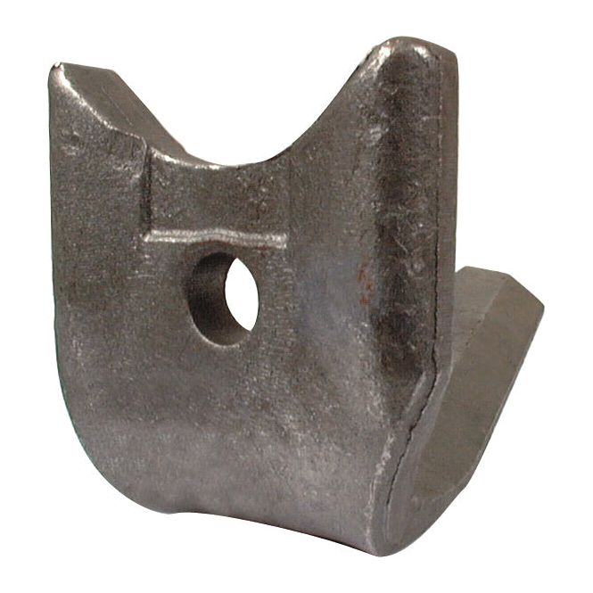 A Sparex Power Harrow Blade, 110x25.5x318mm LH with hole Ø 19.5mm and hole center spacing, designed for an easy fit as replacement Kuhn Part No. 52596510 (Sparex Part No.S.78193).