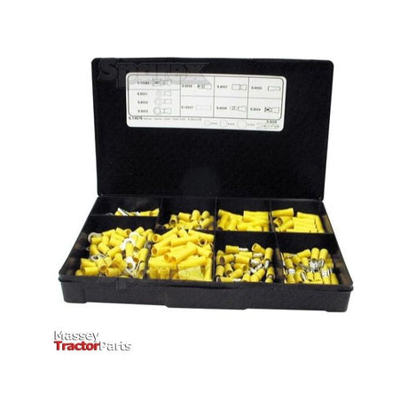 Pre Insulated Terminal Kit, Standard Grip Yellow (Handipak 270 pcs.)
 - S.14676 - Farming Parts