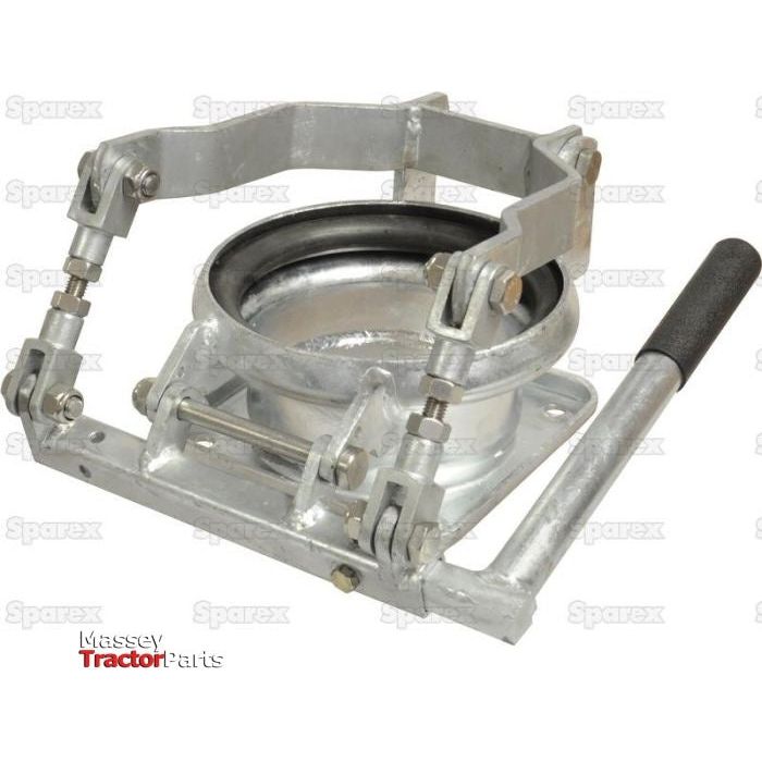 Quick Release Coupling with Flange - Female 8'' (216mm) x (200mm) (Galvanised) - S.136638 - Farming Parts