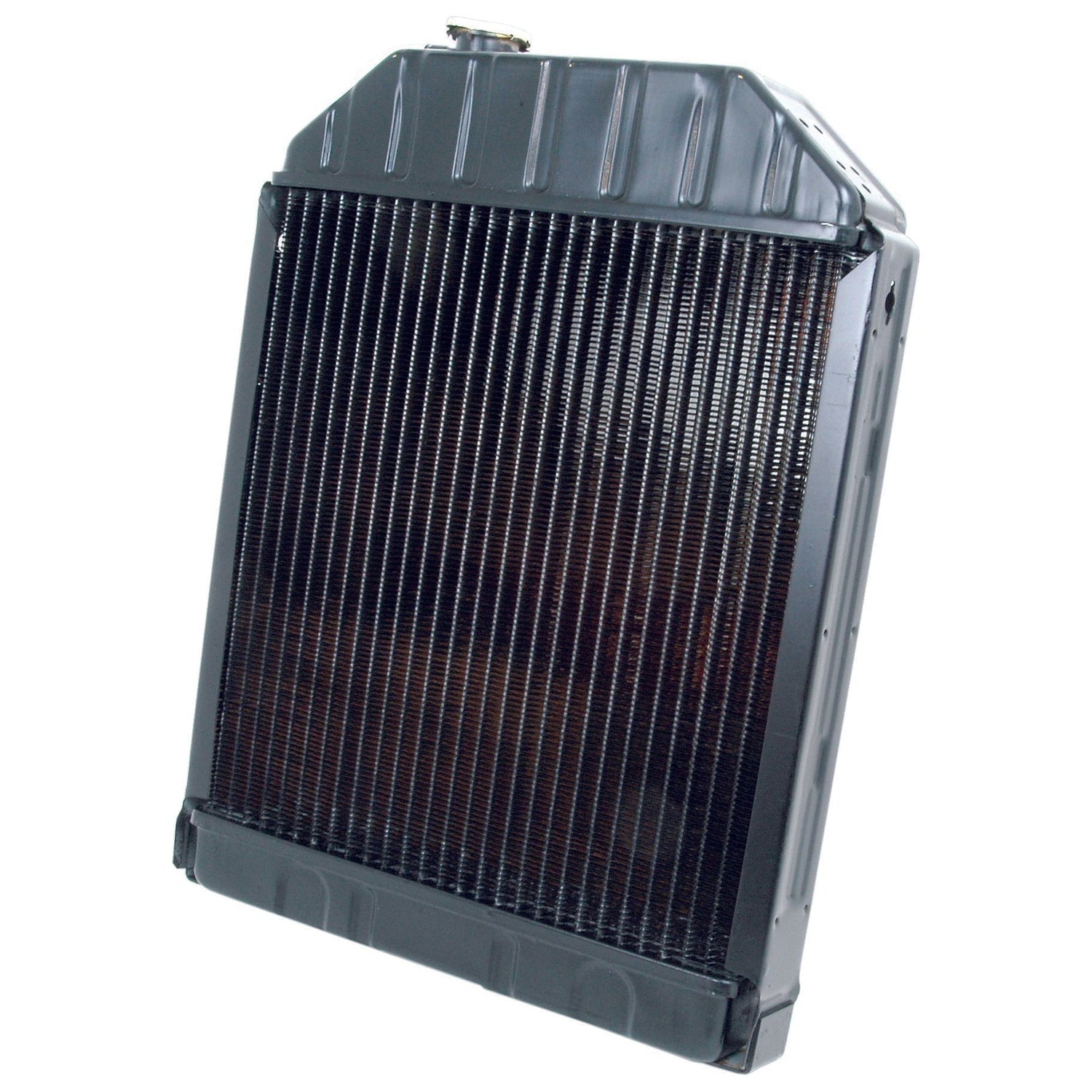 A Sparex Radiator - S.60681 with a black exterior and 3-row design.