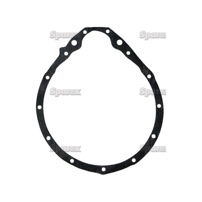 The Rear Axle Housing Gasket by Sparex (Part No. S.59675) is crafted from durable cellulosic fibre board and features multiple holes along the perimeter for secure attachment to the engine.