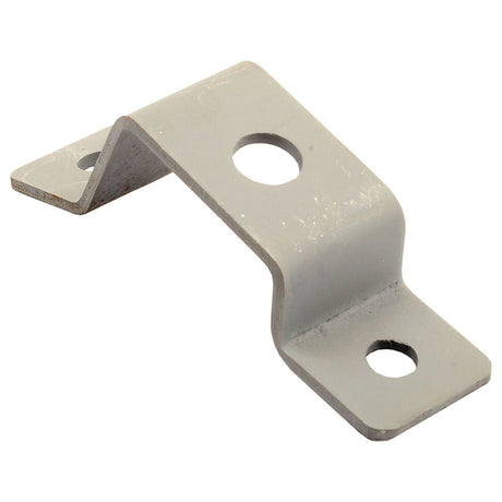 A Z-shaped metal bracket with three holes, potentially for mounting or structural support, adaptable as the Sparex Rear Flood Light Bracket (Part No. S.68357) for Nuffield 10/60.