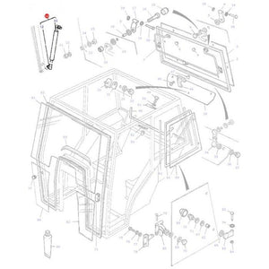 Rear Window Strut - 3384671M1 - Massey Tractor Parts