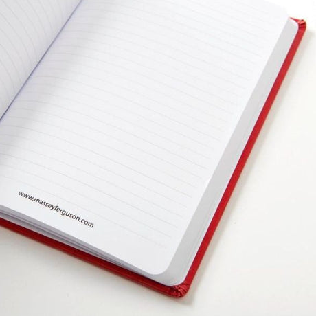 Massey Ferguson - Red Imitation Leather Book | A5 Format - X993442211000 - Farming Parts