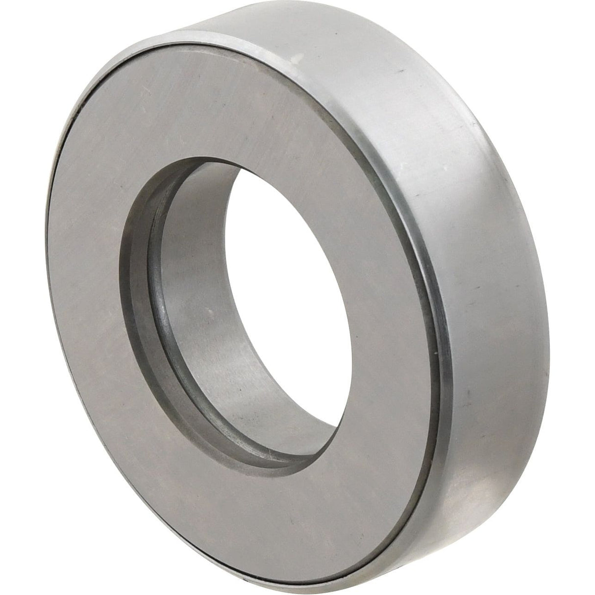 Image of a gray, circular metal bearing with an inner and outer ring, known as the Sparex Clutch Release Bearing - S.73753 by Sparex, featuring a 60mm inner diameter.