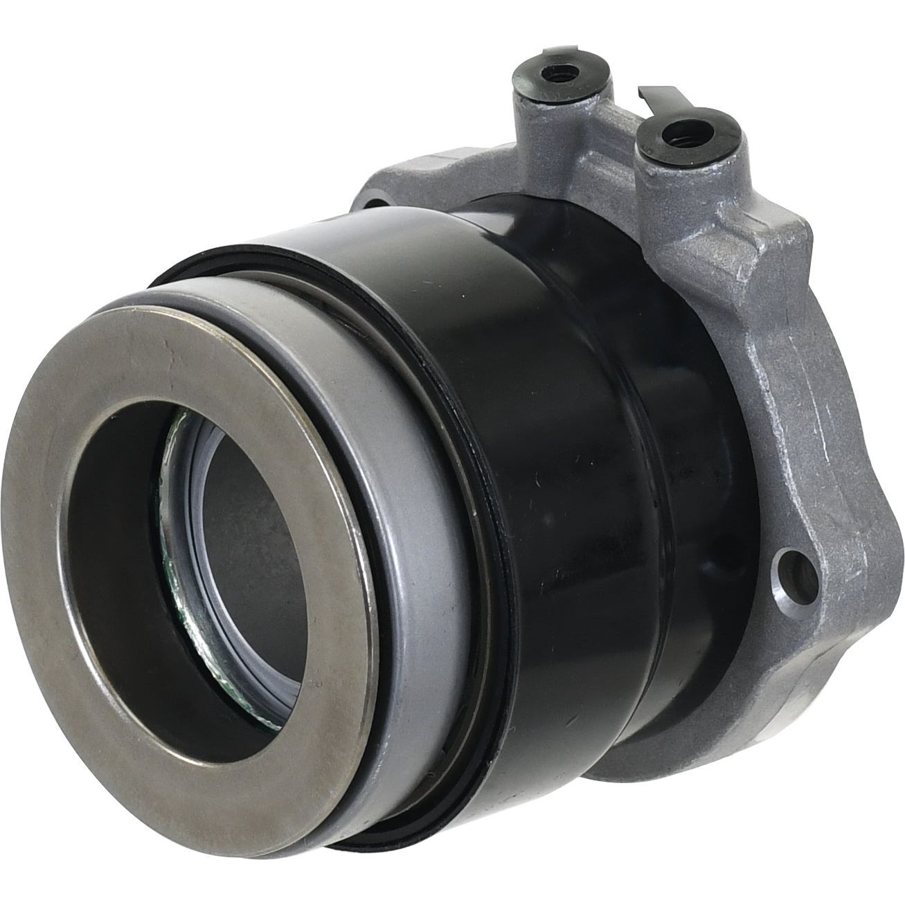 Image of the Sparex Clutch Release Bearing - S.72833, a cylindrical mechanical component combining metal and plastic parts, featuring a bearing and housing structure. Likely used in automotive or industrial applications, this part offers compatibility with EPDM materials for enhanced durability.