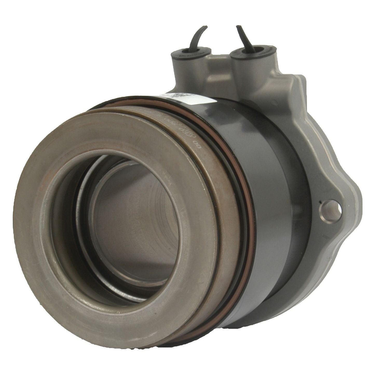 A Sparex Clutch Release Bearing - S.72833 featuring two wiring connectors on top and multiple concentric metal rings.