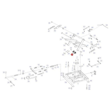Release Plate - F275500030100 - Massey Tractor Parts