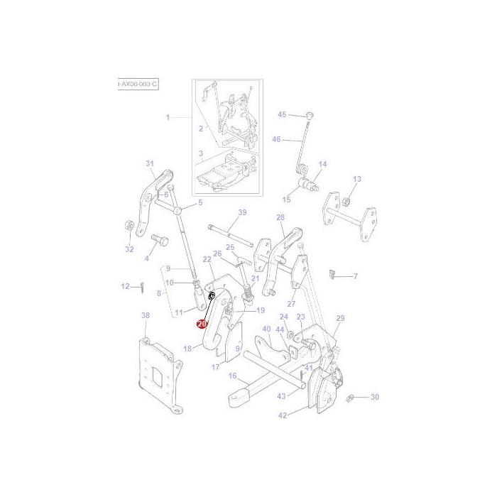Retaining Ring - 358956X1 - Massey Tractor Parts