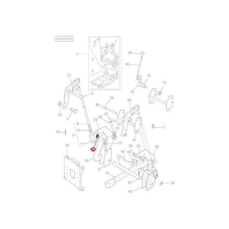 Retaining Ring - 358956X1 - Massey Tractor Parts