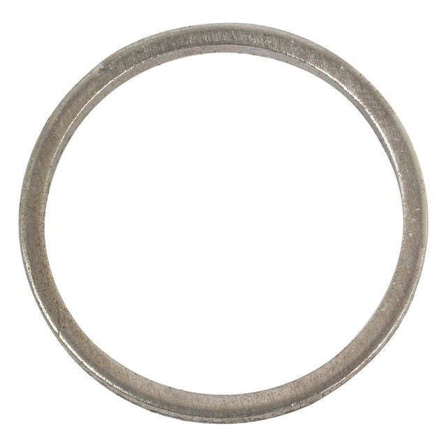 A close-up of a single, circular Reverse Cluster Washer with a smooth surface, perfect for your Massey Ferguson tractor. (Sparex Part No.S.41794)