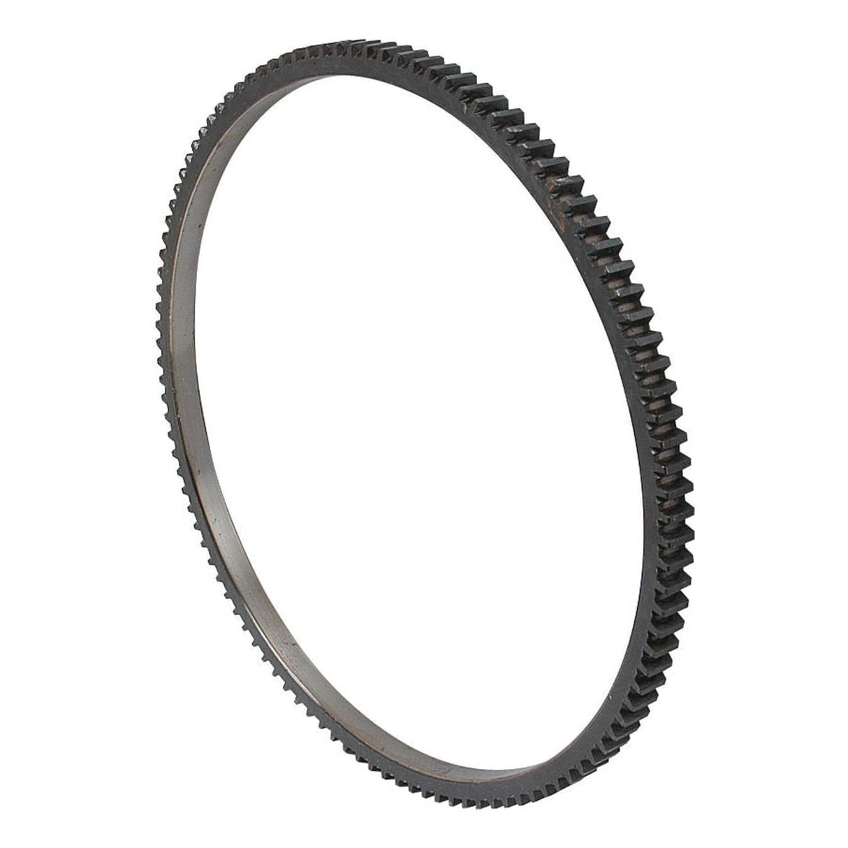 A circular metal Ring Gear - S.56983 with evenly spaced Sparex teeth around its perimeter.