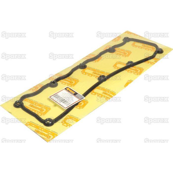 A Rocker Cover Gasket made from silicone material is displayed on cardboard packaging labeled "Sparex Part No. S.111809.