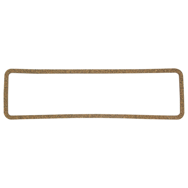 A rectangular, golden-brown frame with rounded corners on a white background, resembling the robust design of the Sparex Rocker Cover Gasket - 4 Cyl. (Sparex Part No. S.43042) used in Case IH Harvester components.