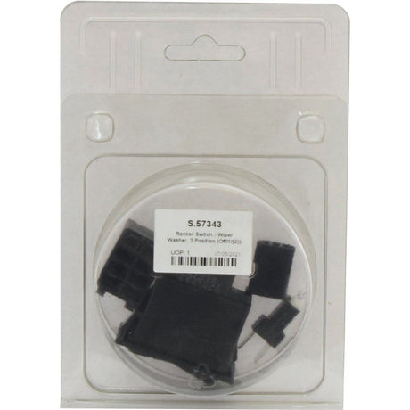 Rocker Switch - Wiper Washer, 3 Position (Off/1/(2))
 - S.57343 - Farming Parts
