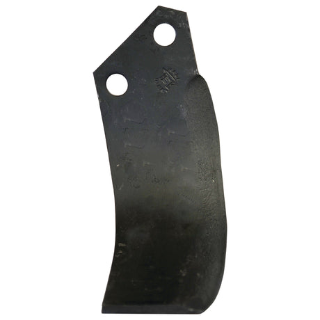Rotavator Blade Curved LH 50x6mm Height: 165mm. Hole centres: mm. Hole⌀: 10.5mm. Replacement for Sovema
 - S.72254 - Massey Tractor Parts