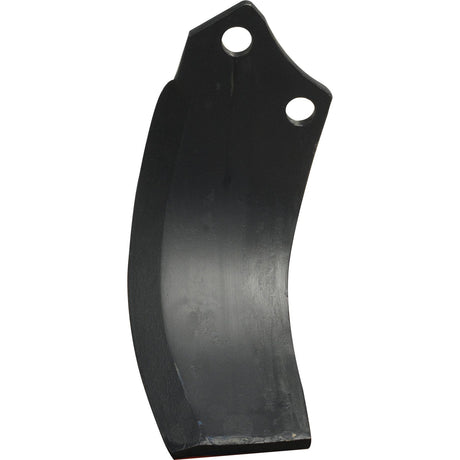 Rotavator Blade  RH 90x12mm Height: 215mm. Hole centres: 56mm. Hole⌀: 16.5mm. Replacement for Maschio
 - S.79634 - Massey Tractor Parts