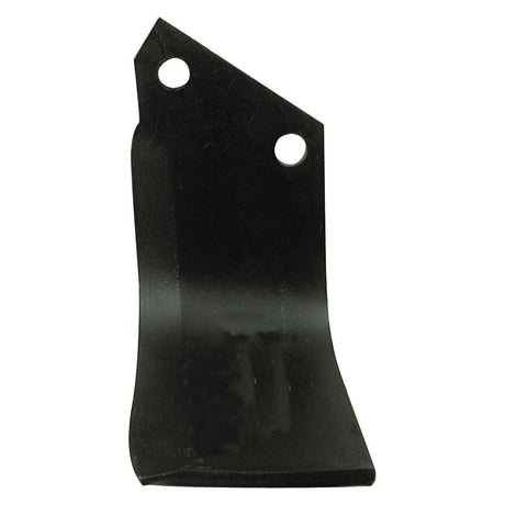 Rotavator Blade Square RH 100x10mm Height: 202mm. Hole centres: 76mm. Hole⌀: 16.5mm. Replacement for Horsch, Howard
 - S.27434 - Massey Tractor Parts