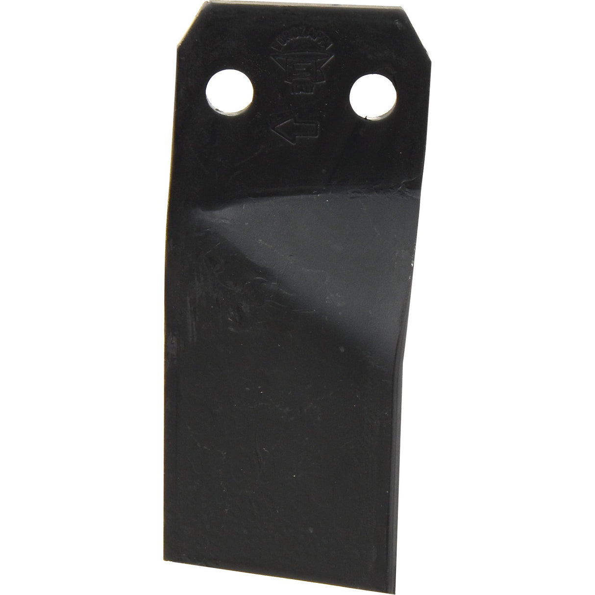 Rotavator Blade Twisted RH 80x8mm Height: mm. Hole centres: 44mm. Hole⌀: 14.5mm. Replacement for Maschio
 - S.77270 - Massey Tractor Parts