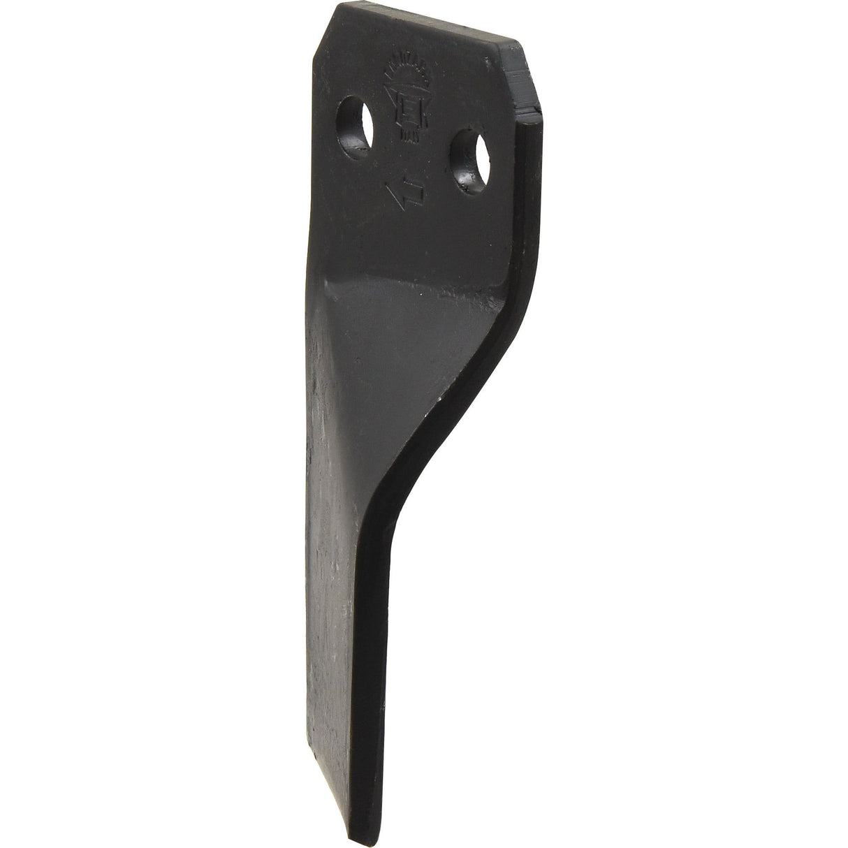 Rotavator Blade Twisted RH 80x8mm Height: mm. Hole centres: 44mm. Hole⌀: 14.5mm. Replacement for Maschio
 - S.77270 - Massey Tractor Parts