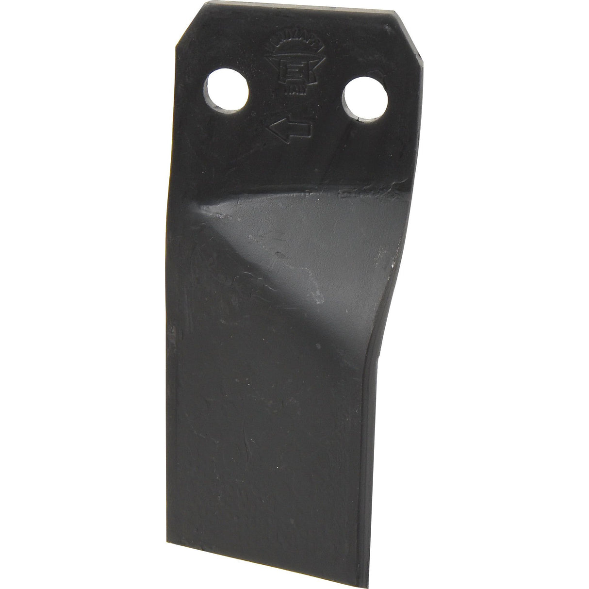 Rotavator Blade Twisted RH 80x8mm Height: mm. Hole centres: 44mm. Hole⌀: 14.5mm. Replacement for Maschio
 - S.77270 - Massey Tractor Parts