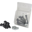 Pack of M12 x 70mm Sparex Round Countersunk Square Hex bolts (Part No.S.27582) with six hex nuts, boasting a tensile strength of 8.8, partially spilled outside the clear plastic Agripak packaging.