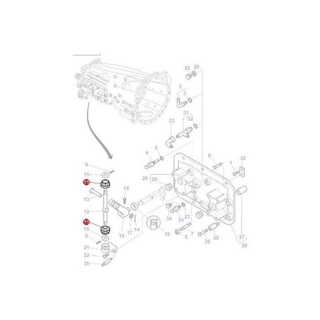 Rubber Bellow - 3385863M1 - Massey Tractor Parts