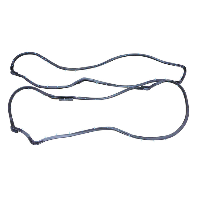 Introducing the Rubber Door Seal Kit RH & LH, Sparex Part No. S.67288, a pair of high-quality black seals designed for Ford New Holland tractors. These sturdy rubber kits include connectors and clips for secure installation and are available through Sparex.