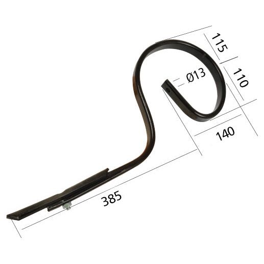 S Tine 32x10x525mm
- S.136360 - Farming Parts